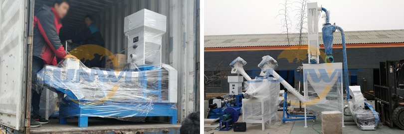 Floating Fish Feed Pellet Production Line sell to Nigeria